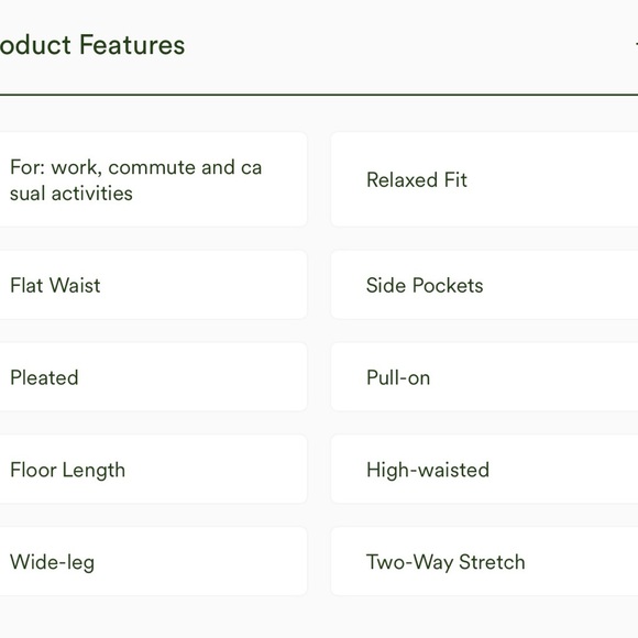 Halara Flex™ High Waisted Pocket Wide Leg Work Pants XS - Picture 8 of 9